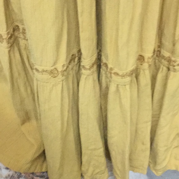 Old navy maxi dress farmer’s market cowgirl Sunday brunch travel beach cabin - Picture 7 of 8